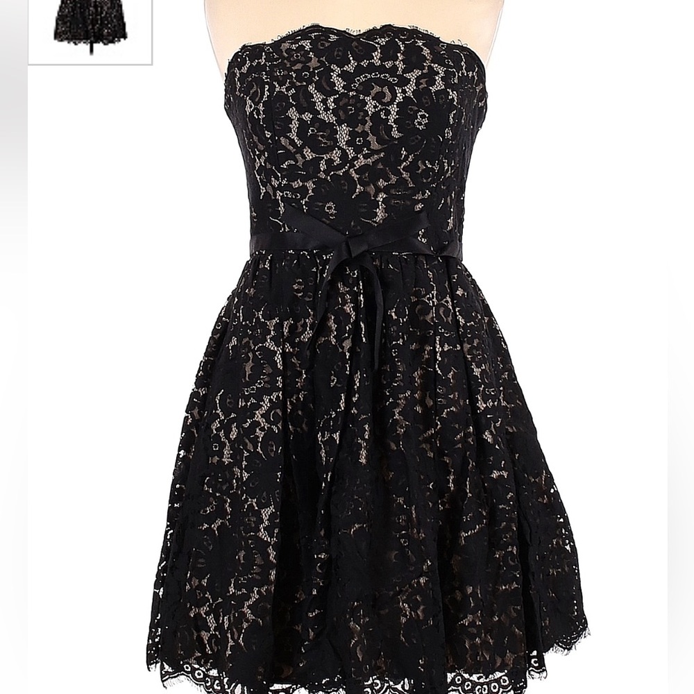 NYE SZ 10 NEW black lace DRESS Neiman Marcus X Target formal